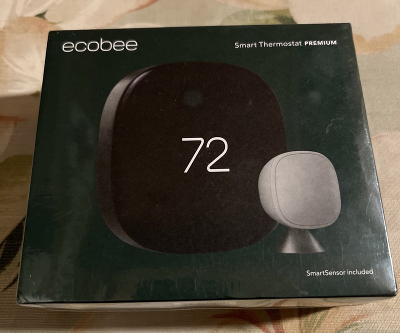 Ecobee EB-STATE6-01 Smart Thermostat Premium w/ SmartSensor Touchscreen Display