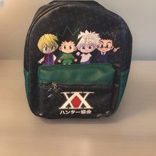 Hunter x Hunter Anime Backpack - Gon, Killua, Kurapika, Leorio Black/Green