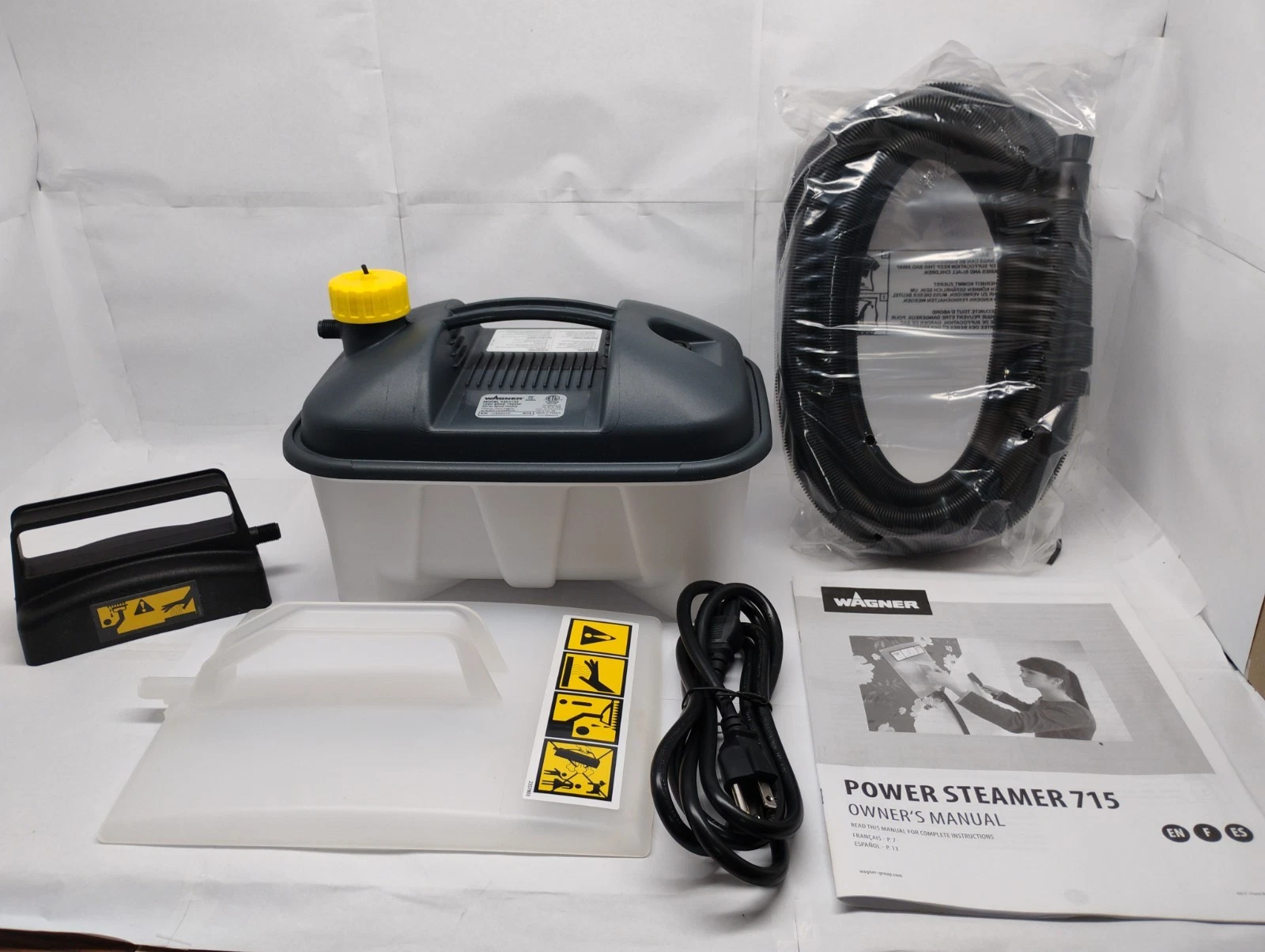 NEW Wagner Power Steamer 715 Opened Box & Never Used.
