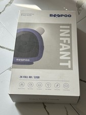 BOOPOO Smart Baby Monitor Tracker Respirazione Senza Sensore 2K Videocamera MURO