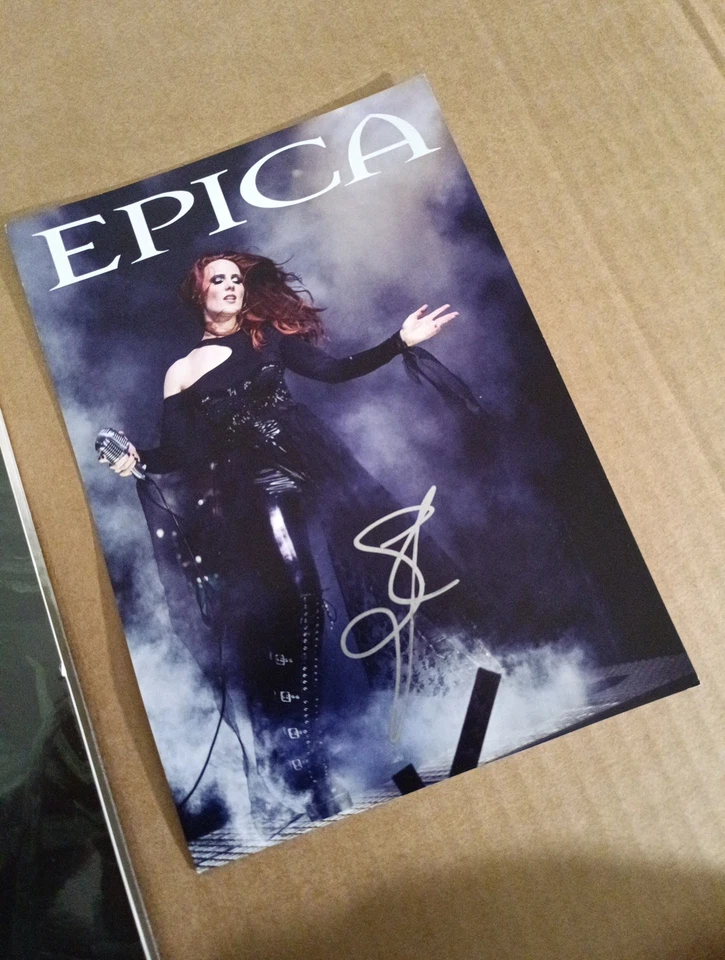 Epica Omega Alive 3 LP Deluxe Vinyl SIMONE SIMONS Signed Signiert Wacken - Bild 3 von 4