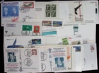 # GERMANY - 100 FDC, COVER, POSTCARD - SPACE