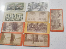 Qty 9 StereoScope Pictures, People, Places, Things