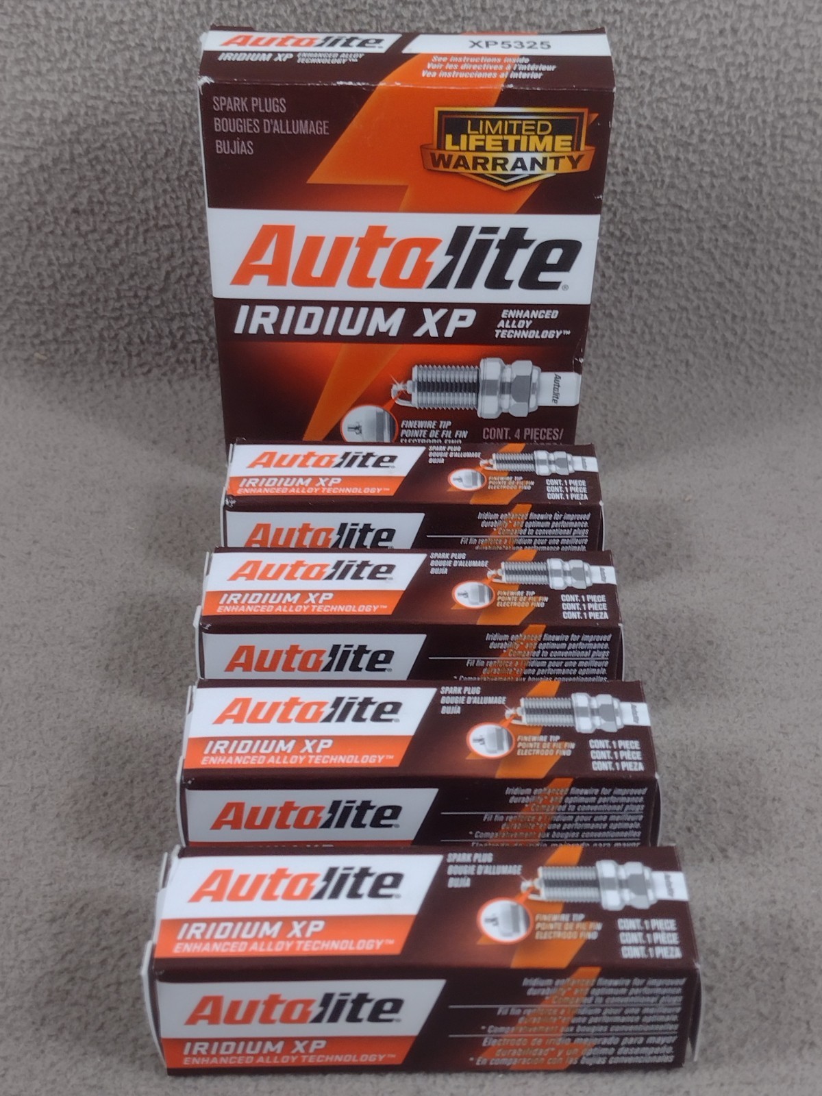 NEW Autolite XP5325 Spark Plug Iridium XP Alloy Technology 4 PACK