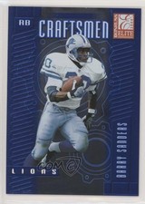 2000 Donruss Elite Craftsmen 1735/2500 Barry Sanders #C-21 HOF b8c