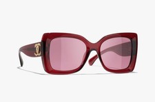 CHANEL Red Sunglasses for Women for sale - eBay