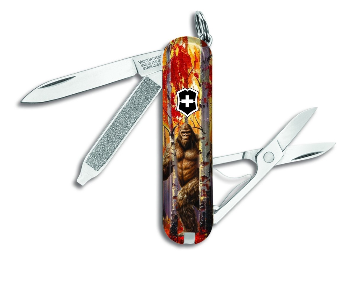 Victorinox Swiss Army FALL AUTUMN BIGFOOT SASQUATCH CLASSIC SD
