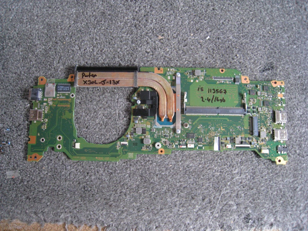 DYNABOOK PORTEGE X30L-J MOTHERBOARD i5 1135G7 CPU 16GB FCRYSY2