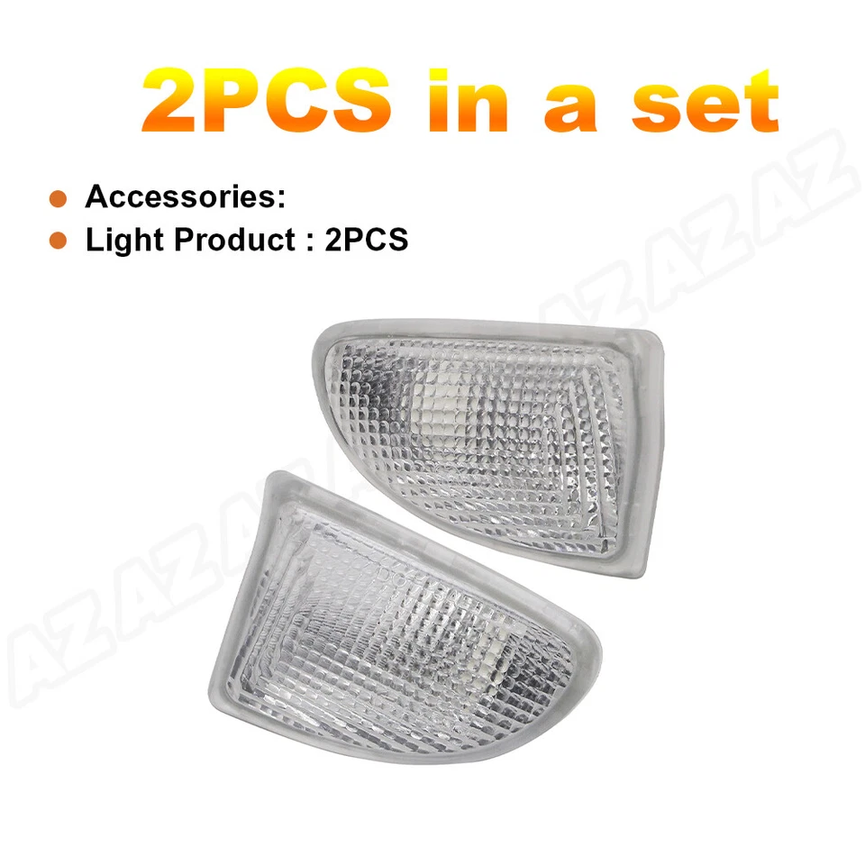 Clear OEM Side Marker Light For Smart Fortwo W451 MK1 & MKII 07-15 # A4519067700 - Image 3 of 4
