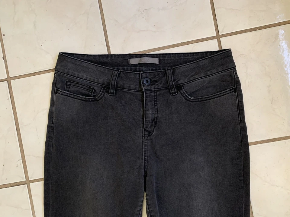 YUMMIE by Heather Thomson Washed Black ROCK WHAT YOU GOT Slimming Jeans Sz 30 - Изображение 3 из 4