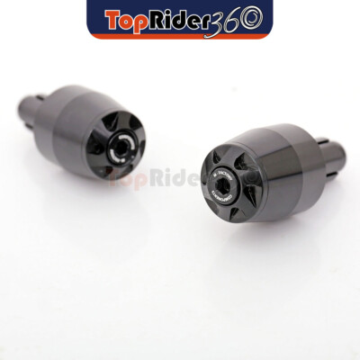 BLACK CNC Bar End Sliders BE2J For Honda Forza NSS 300 13-18 17 16 15 14