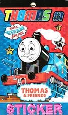 Sticker Book  6 sheets 5x8''