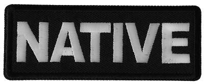 Native Patch- 4x1.5 inch - P6387
