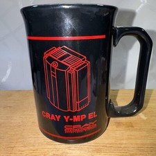 CRAY Research Inc. Entry Level Systems Y-MP EL logo coffee mug Vintage