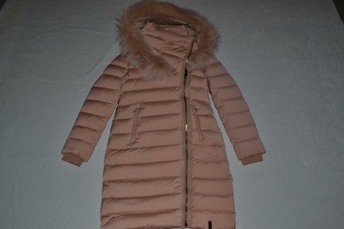 DOWN PUFFER COAT FUR WINTER ROSE 