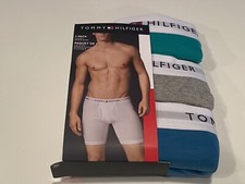 3 PACK - TOMMY HILFIGER BOXER BRIEFS CLASSIC FIT - VARIOUS COLORS - SMALL 28-30