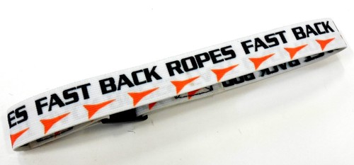 Fast Back Ropes Elastic Lariat Rope Holder Strap White, Black and Orange New - Picture 3 of 6