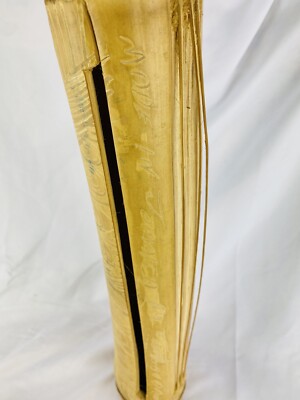 2470❣️ シータル　インド楽器 Jamaican Hand-Carved Hollow Bamboo Tube Zither Primitive