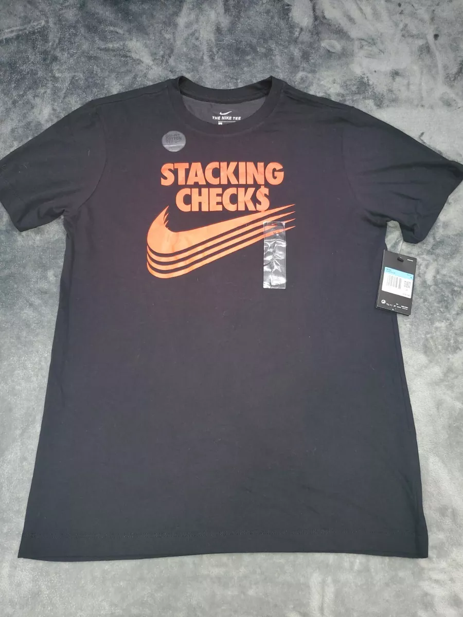 Nike stacking sales checks shirt
