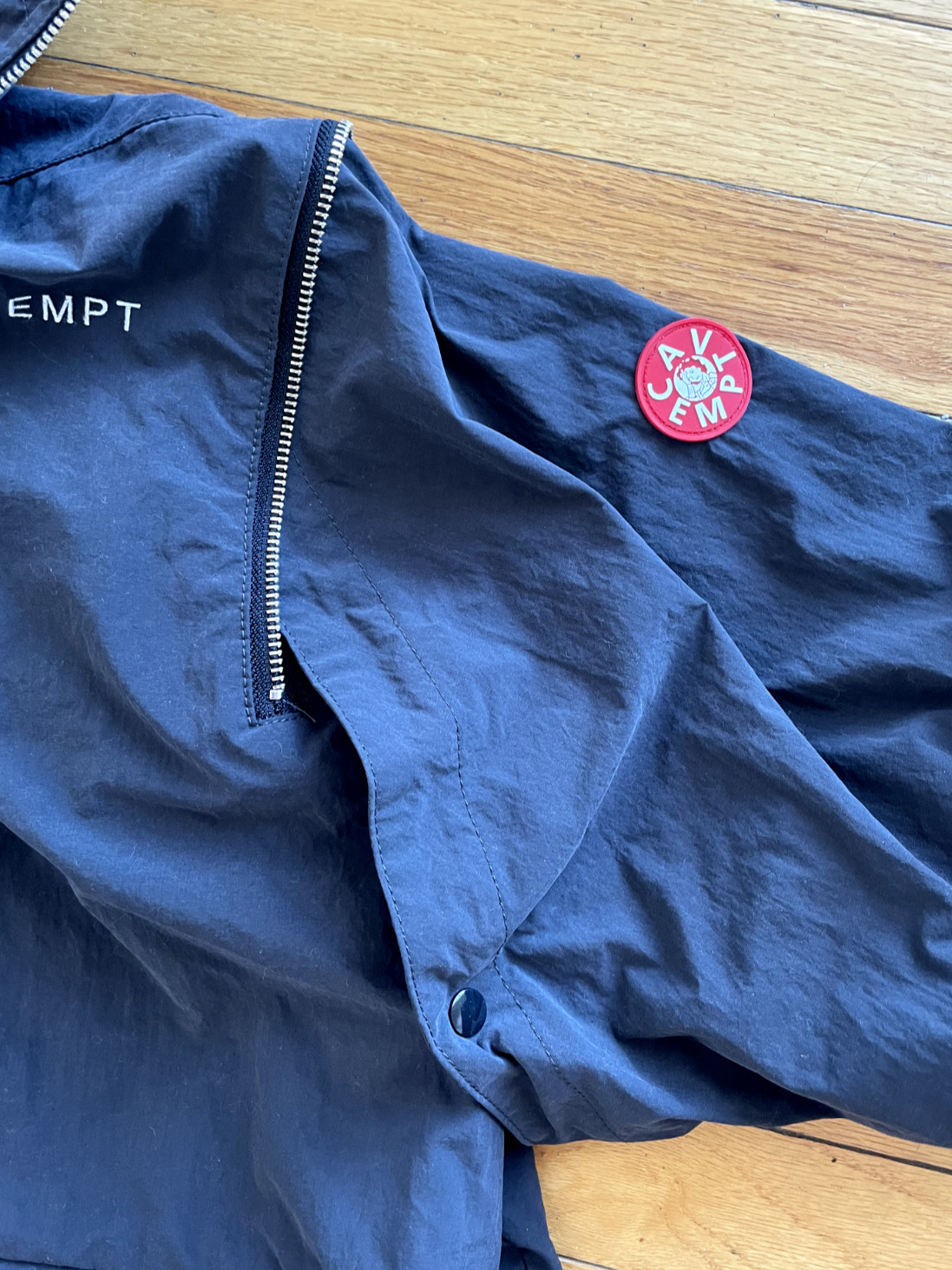 Cav Empt Concealed Sleeve Pullover Jacket - image 3