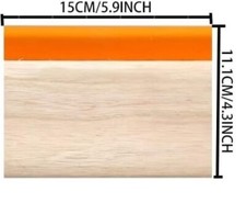 DELIOU Silk Stencil Screen Printing Squeegee Wooden Ink Scraper for 5.9 inch New