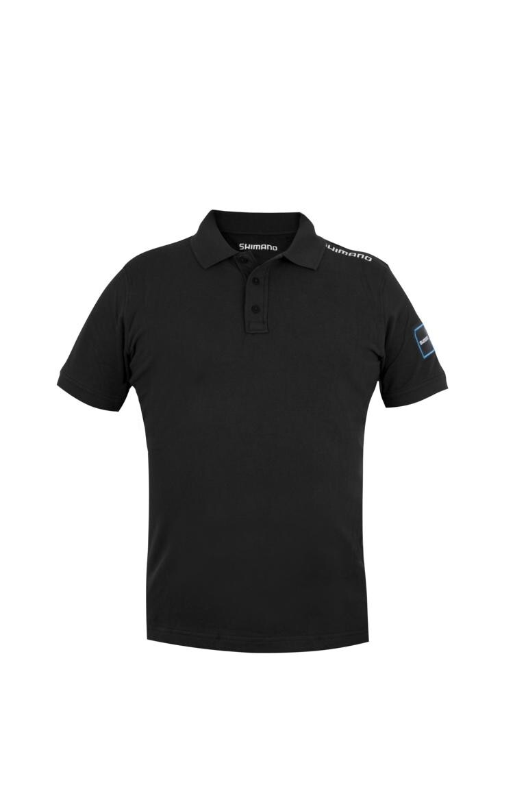 Рубашка Shimano Polo Aero Shirt Черные рубашки поло разных размеров 6990₽