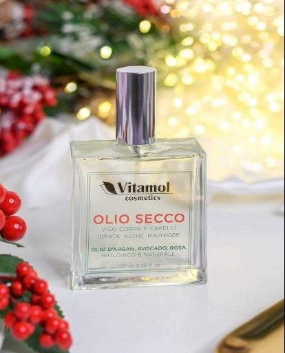 Vitamol Olio Secco Biologico Argan: Viso, Corpo e Capelli 100ml