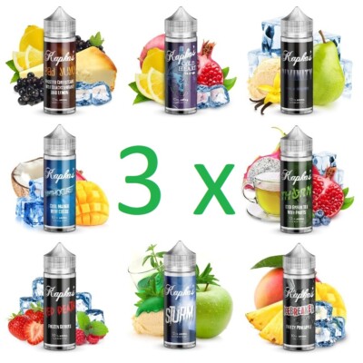 3 x Kapka´s Flava Aroma je 10ml für je 120ml E-Liquid 14 Sorten