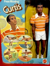 Free Moving Curtis ( Ken ) Doll 1974 Mattel 7282 (heavy Box Wear)) Rare NRFB ⭐️