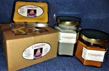 NEW Hand Poured Fall Autumn Scents Soy Candles Tarts Votives - Campfire