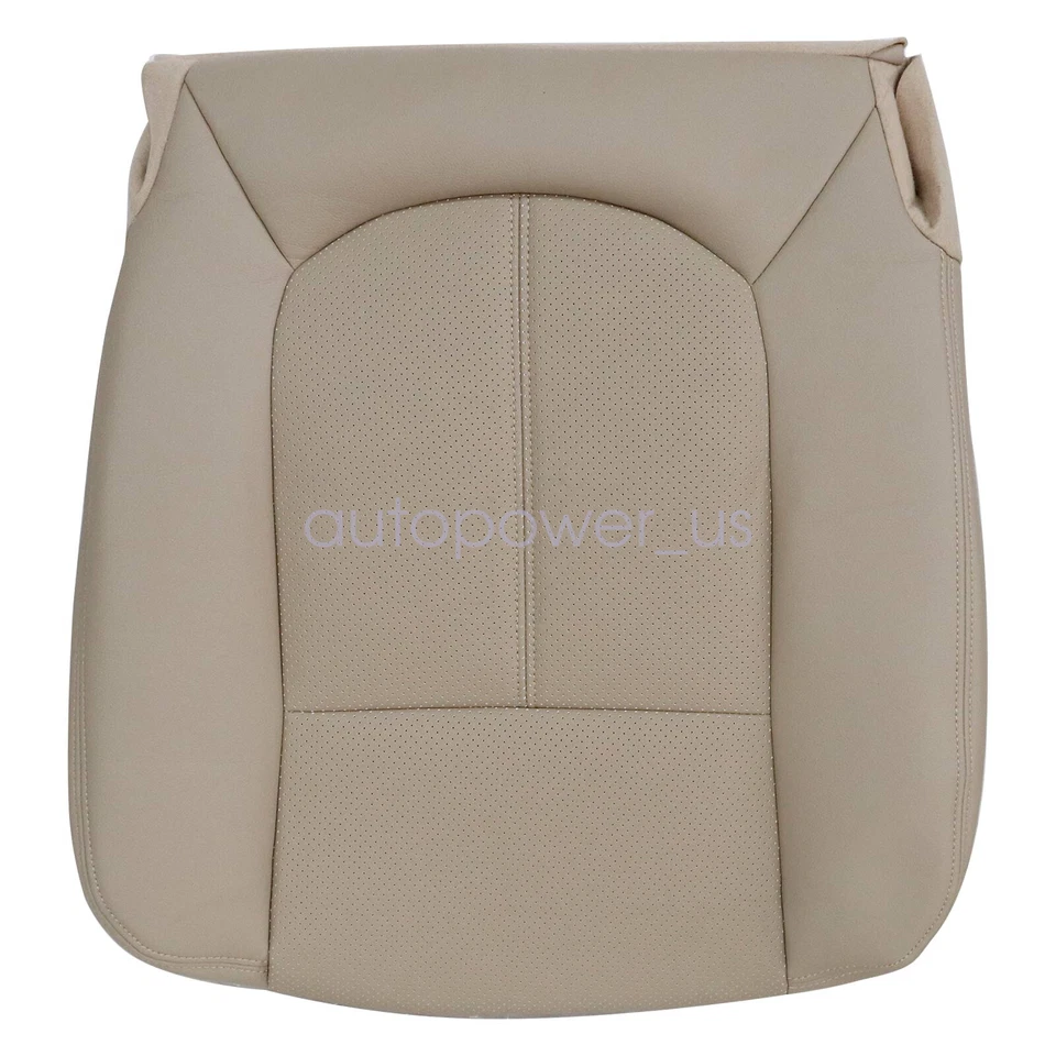 For 2011-2016 Ford F250 F350 Super Duty Lariat Both Side Leather Seat Cover Tan Foto 2 de 4