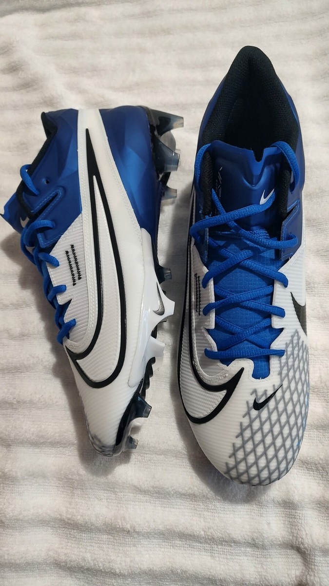 Nike Vapor Edge Elite 360 2 Football Cleats Royal/White  display picture 3