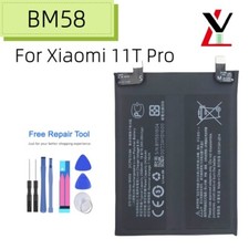 New Replacement 5000mAh Phone Battery BM58 For Xiaomi Mi 11T Pro Tools