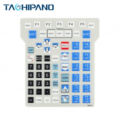 Membrane film for Fanuc Teach Pendant A05B-2301-C301 MHE1 Front overlay