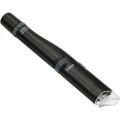 Carson MP-300 MicroPen 24x-53x Mikroskop- und Lupenstift mit LED