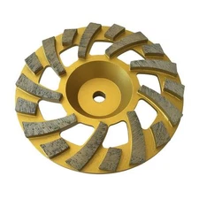 7" Long Lasting Diamond Grinding Wheels For Concrete Epoxy Grinding