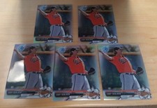 2017 Bowman Draft BDC-170 Cody Sedlock 5 Count All Chrome Refractor Lot Orioles