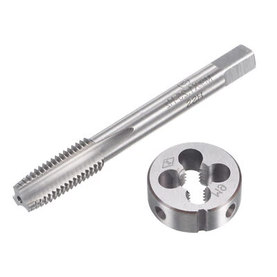 METALLIXITY Gewindebohrer- Und Schneideisensatz M9X1,25 mm,72mm L,HSS-Maschinengewindebohrer