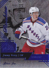 16-17 Fleer Showcase Jimmy Vesey /199 Rookie BLUE ICE Flair Showcase 2016