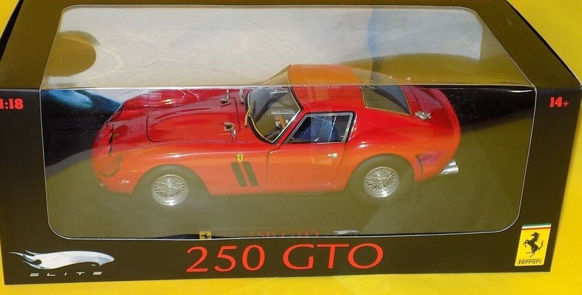 FERRARI 250 GTO 1962 RED ELITE K8727 1:18 | eBay