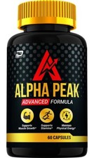 (1 Pack) Alpha Peak for Men Capsules-AlphaPeak Vitamin Complex, All Natural