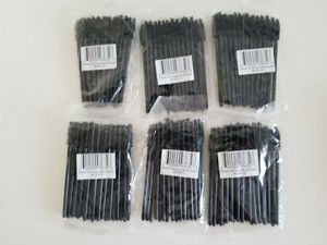 BADGAL DISPOSABLE EYELASH MASCARA WAND 6 SETS OF 25 Pcs. 150 Pcs.