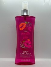 Pink Vanilla Kiss Body Fantasies Fragrance Body Spray 8 fl oz