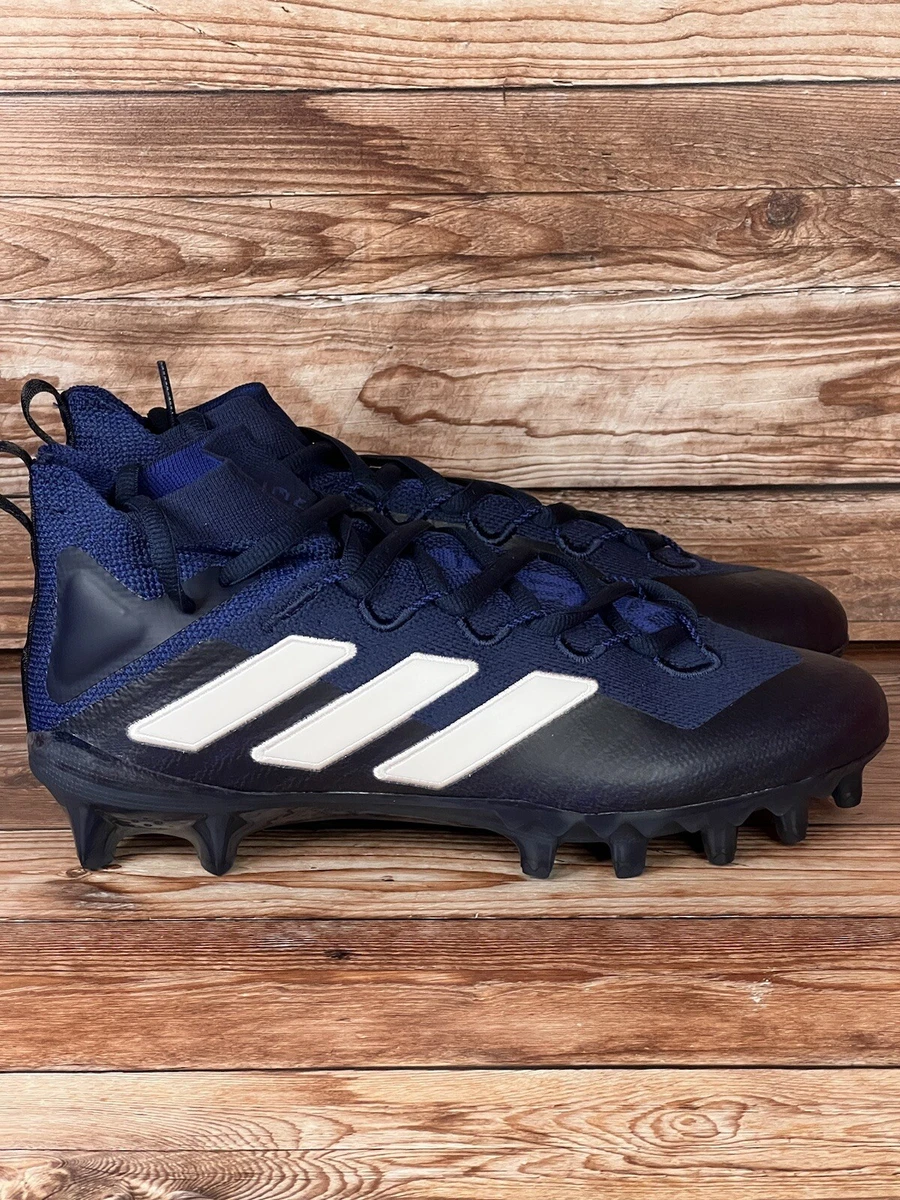 Navy blue adidas football hotsell cleats