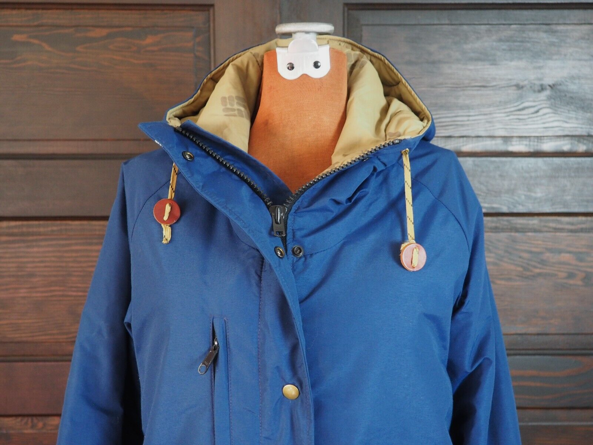 VTG 70s Navy Blue Gore Tex GTX Puffer Norm Thompson Columbia VTG 70s Navy Blue Gore Tex GTX Puffer Norm Thompson Columbia