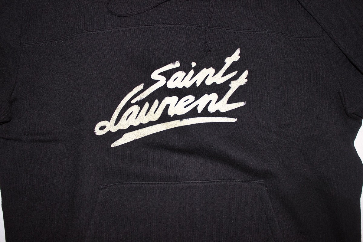 Saint Laurent Signature Hoodie, Size M | eBay