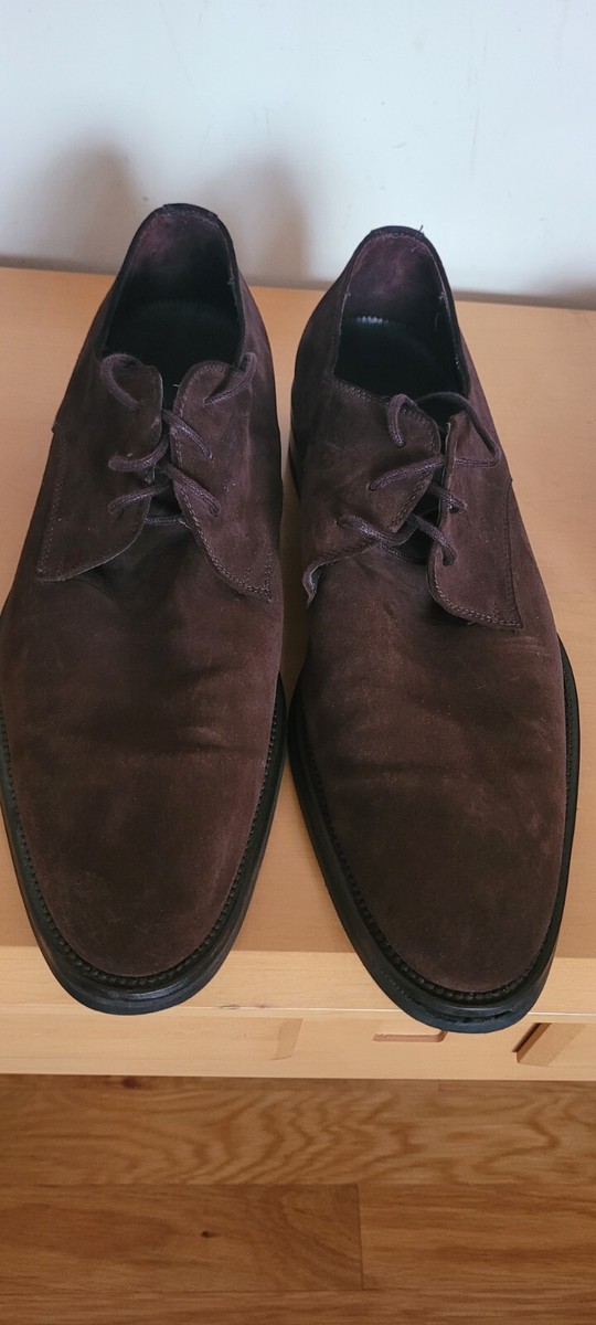 FACONNABLE Andrea Brown Leather Oxford Dress Shoes Mens Size  display picture 2