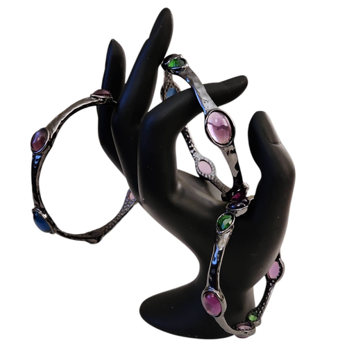 2012 Chico's Hämatit Armreif Armbänder 3er Set