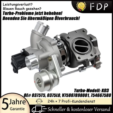 Turbolader CITROEN DS3 1.6 THP 155