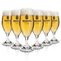 6X Veltins Bier Glas 0,25L Pokal Ritzenhoff Tulpe GläSer FlöTe Pils Export Helle